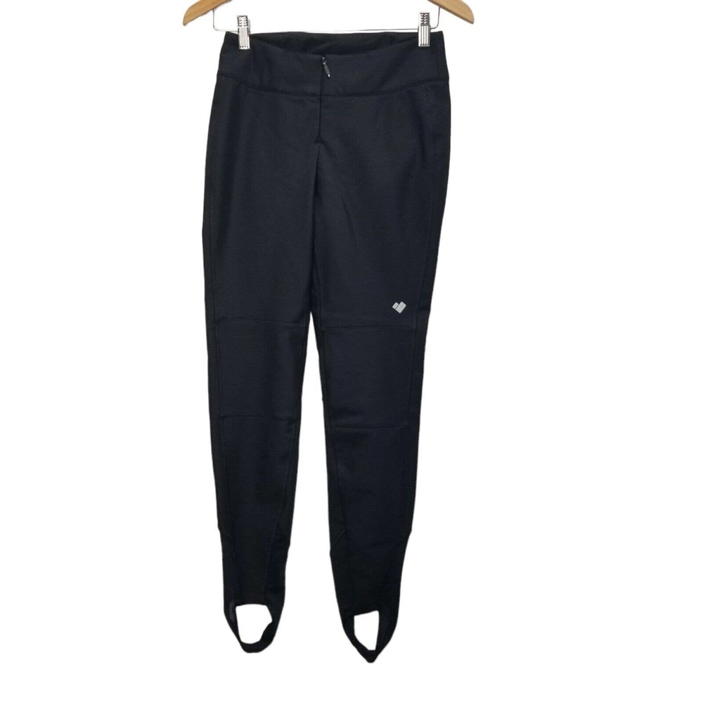 Obermeyer Black Stirrup Track Pants